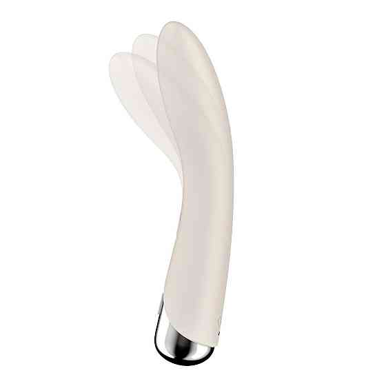 Вібратор точки G з обертанням Satisfyer Spinning Vibe 1 Beige, 2 мотори Sex Aura Київ
