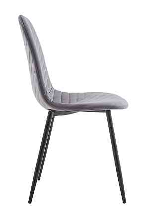 Стілець Яріс чорний/велюр сірий, G062-40 Київ