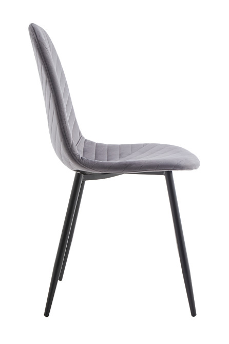 Стілець Яріс чорний/велюр сірий, G062-40 Київ - фото 4
