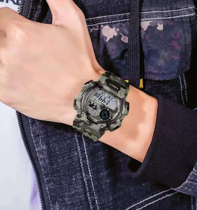 Мужские спортивные часы Skmei 1723 (Камуфляж) Винница - изображение 5