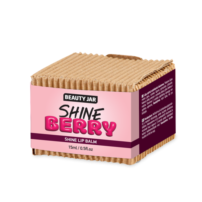 Бальзам для губ Блискуча ягода Beauty Jar 15 мл Вінниця - фото 1