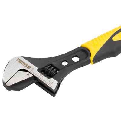 Ключ Sigma разводной с переставной губкой 150мм, 0-24мм CrV (TPR) (4100911) Винница