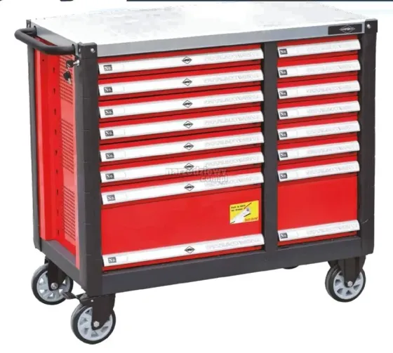 Airpress Profesjonalny Інструментальний візок 16 Szulfadami + 447 Elementowy Zestaw Narzędzi (79609) Київ