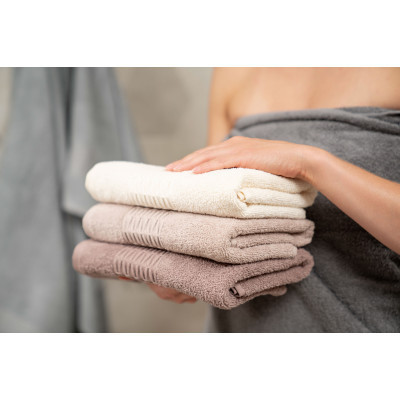 Рушник Ardesto набір махрових Lotus 2 шт 50х90 см індіго, 70х140см, 100% бавовна, беж (ART2357NS) Вінниця - фото 11