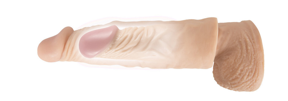 Насадка - Nature Skin Extension Sleeve + 3 см Sex Aura Киев - изображение 8