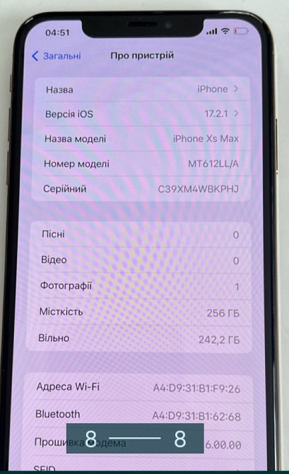 Айфон: iPhone XS MAX 256Gb. Gold Киев - изображение 8