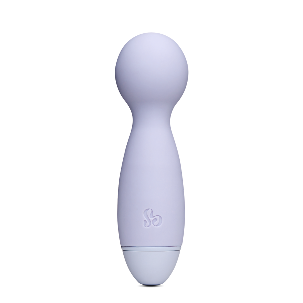 Мини-вибратор Pearl Mini Massaging Wand для стимуляции и массажа, голубой, So Divine (Великобритания) Sex Aura Киев - изображение 1