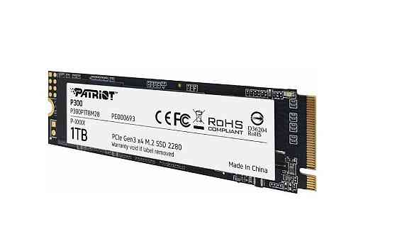 Накопичувач SSD 1TB Patriot P300 M.2 2280 PCIe 3.0 x4 NVMe TLC (P300P1TBM28) M.2 2280 Харьков