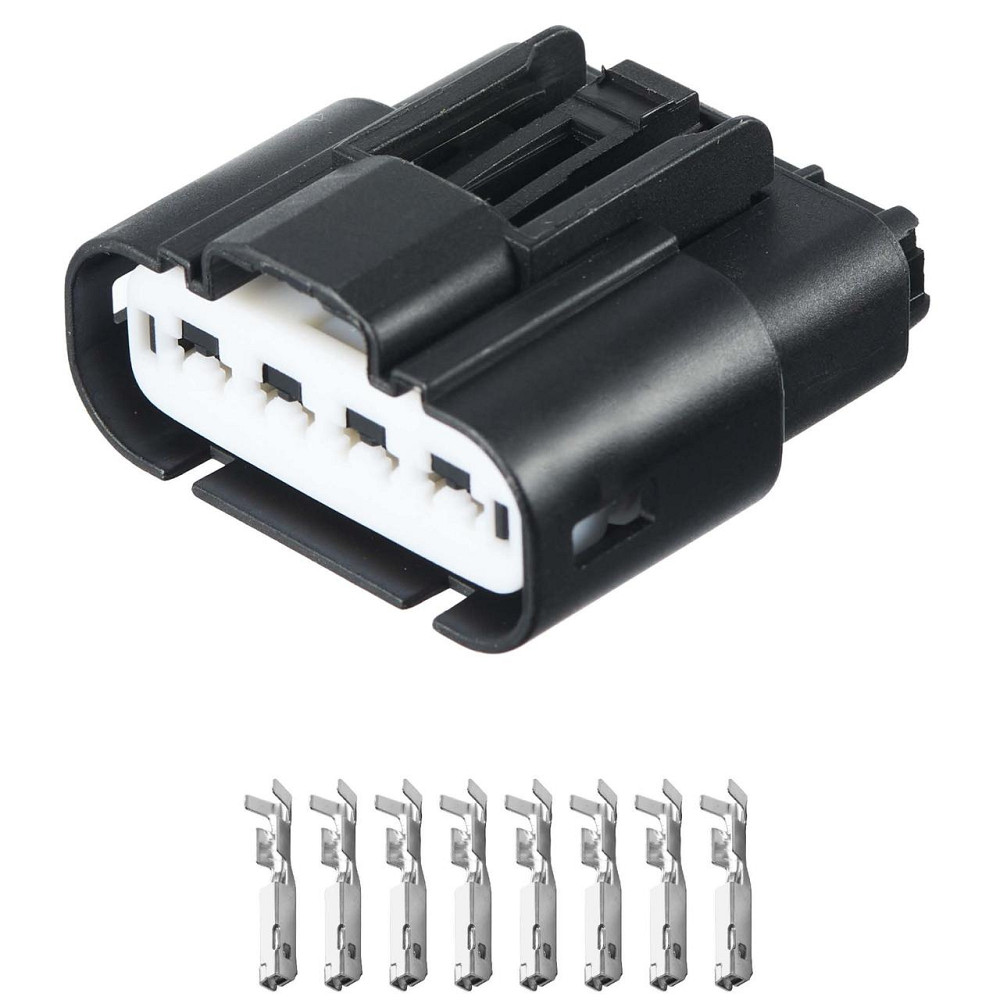 Роз'єм конектор 8-кон., F80450 APTIV (Delphi) Корея універс., Моторний відсік, Hyundai Київ - фото 1