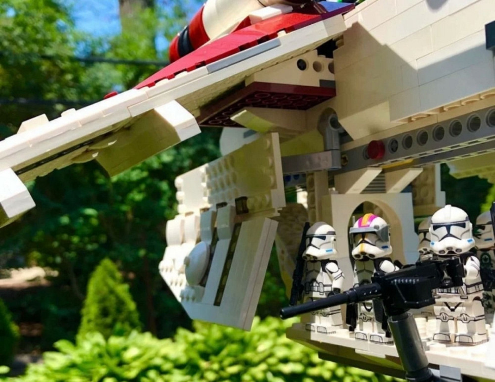 Конструктор Lego 1в1 Star Republic Gunship 75021 Space 1244 +деталей. Харьков - изображение 4