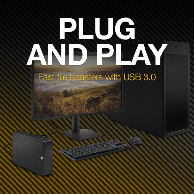 Зовнішній жорсткий диск 3.5" 20TB Expansion Desktop Seagate (STKP20000400) Вінниця - фото 7