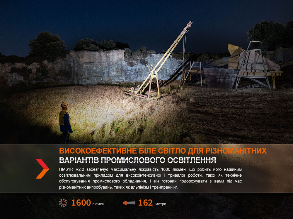 Мультиліхтар Fenix HM61R V2.0 Київ - фото 9