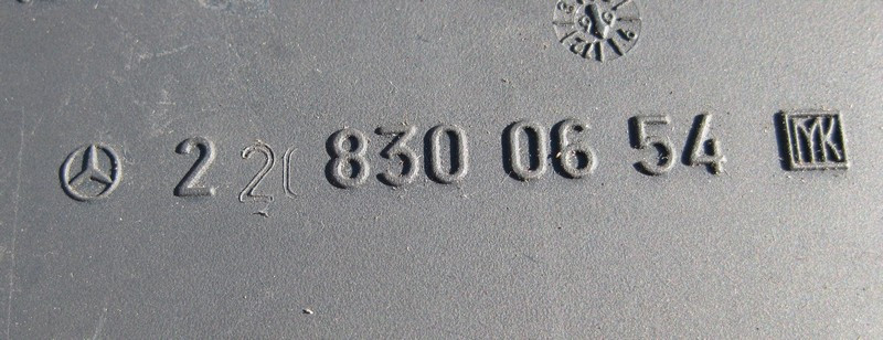 Mercedes-Benz  A2208300654 7241 Дефлектор у підлокітник позаду колір "Антрацит" S-Class W220 Одесса - изображение 2