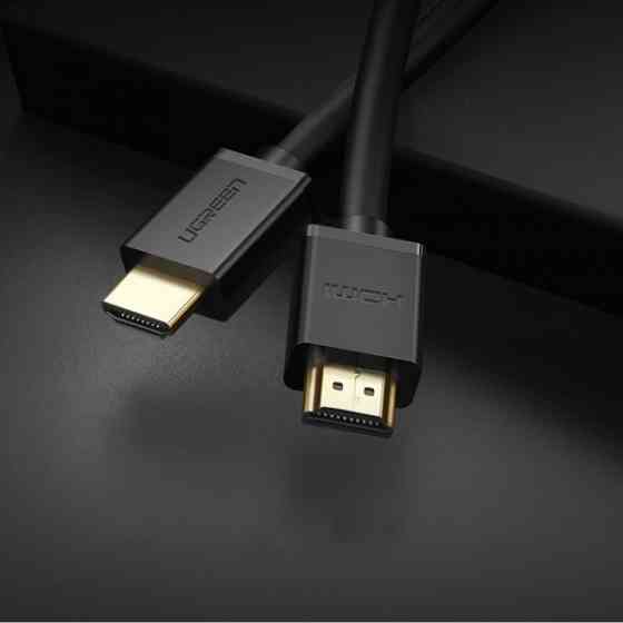 Кабель HDMI M - M, 5.0 м, V2.0 Cafule 4K, HD104 UGREEN Чорний (10109) Київ