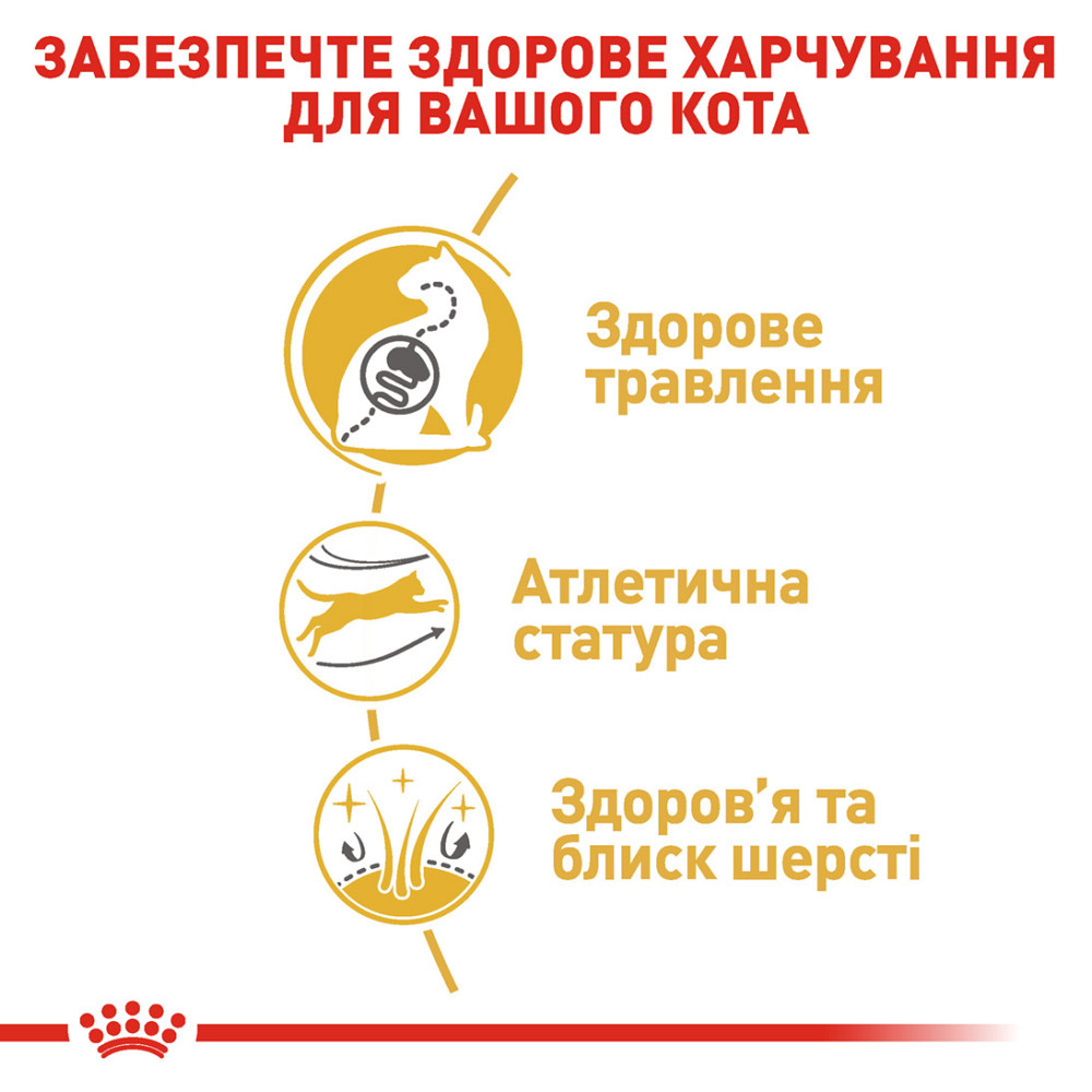 Корм для дорослих котів породи Бенгальська ROYAL CANIN BENGAL ADULT 2.0 кг Київ - фото 5