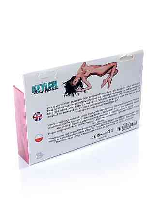 Наручники - Fetish Boss Series Furry Cuffs Pink Sex Aura Киев