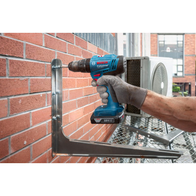 Шуруповерт Bosch GSB 183-LI 18V, 1х2Ah, 21-56Нм, 374-1815 об/хв, кейс, 1.2кг (0.601.9K9.101) Вінниця - фото 6