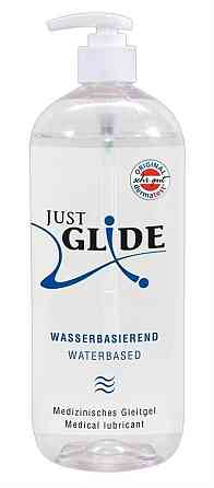 Лубрикант Just Glide Waterbased 1000 ml Sex Aura Київ