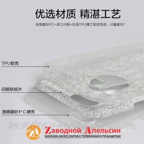 Xiaomi Redmi 5 блискітки Shining Glitter Bling Одеса - фото 3