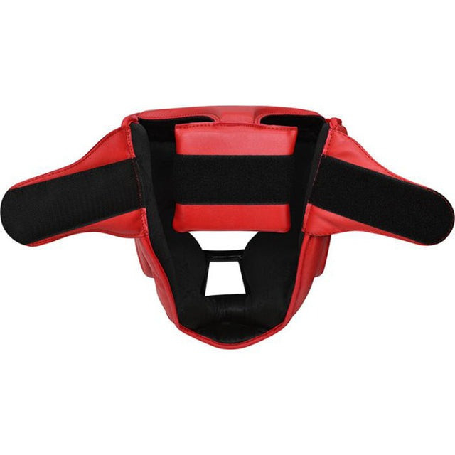 Боксерський шолом RDX T1 Grill Full RED XL (капа в комплекті) Кам'янське - фото 2