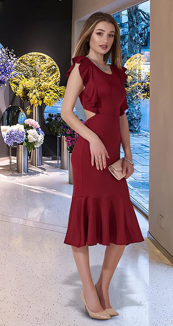 Плаття з відкритою спинкою (42) Київ - фото 3