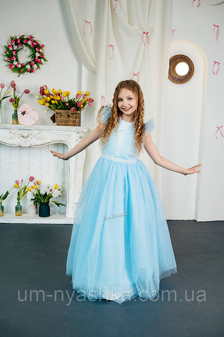 Белое нарядное платье 134-146 Кривой Рог - изображение 7