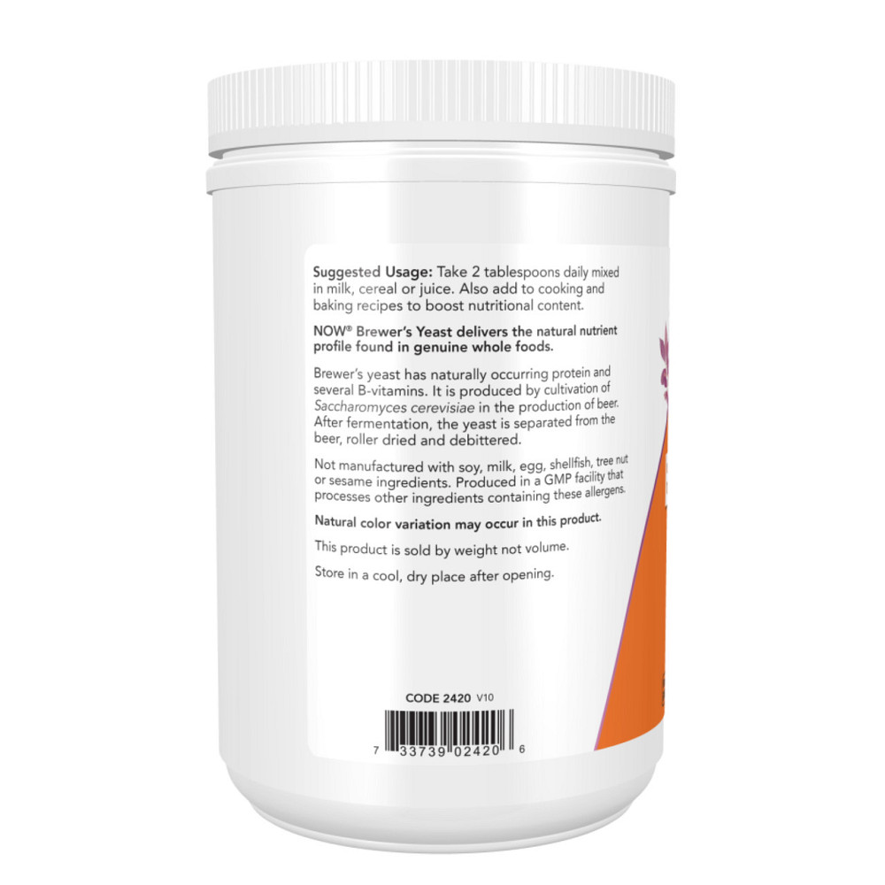 Дрожжи пивные Now Foods Brewer's Yeast Powder  454g Киев - изображение 6