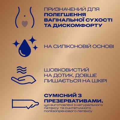 Інтимний гель-змазка Durex Real Feel для анального сексу на силіконовій основі (лубрикант) 50 мл (4820108005327) Вінниця