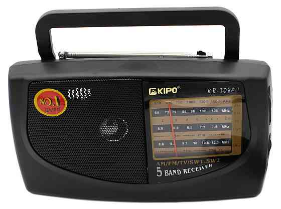 Радіоприймач кипо KIPO-KP 308AC, AM/FM/TV/SW1.5W2 перший сорт Дніпро