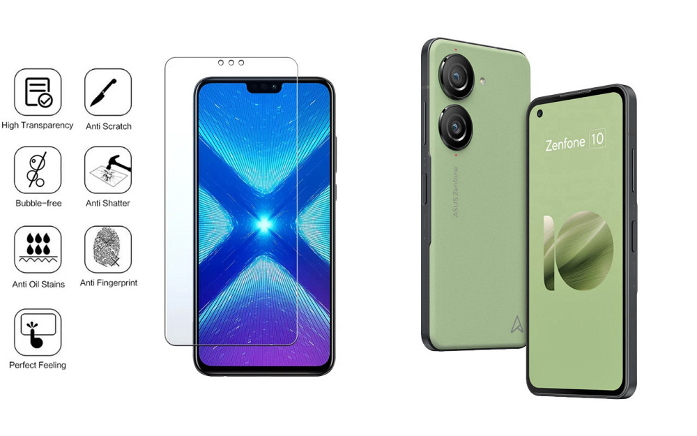 Защитное стекло NeoGlass для Asus ZenFone 10 – ультрапрозрачное и устойчивое Киев - изображение 4