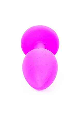 Анальна пробка - Jewellery Silicone Pink Plug S Light Blue Sex Aura Київ