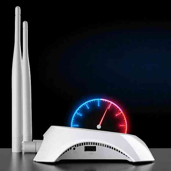 Скоростной Wi-Fi роутер TP-LINK TL-WR840N для дома и офиса Скорость Wi-Fi 300 Мбит/с вай фай роутер тп-ленк Львов