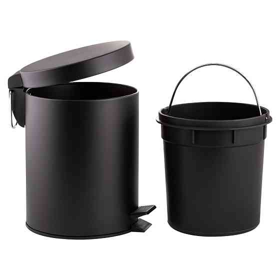 Ведро для мусора Qtap Liberty 5 л QTLIBBLM1149 Black Київ
