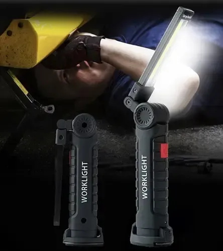 Аккумуляторный фонарь лампа светильник WORKLIGHT W-52 складной (от USB/с МАГНИТОМ/с КРЮЧКОМ) Коломия - фото 5