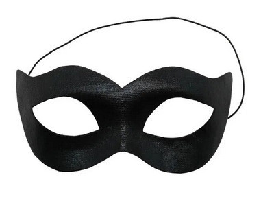 Маска карнавальна чорна Київ - фото 1