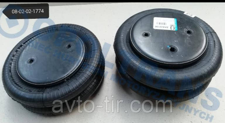 Пневмоподушка бублик 2B-220 M12 220мм SAF, ROR, BPW, GIGANT, Schmitz  (кріплення на хрест) Луцк - изображение 2