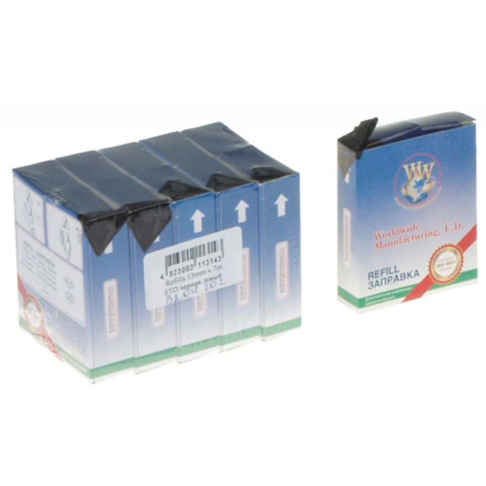 Лента к принтерам 13мм х 10м Refill STD Purple*5шт (к) WWM (R13.10SP5) Винница - изображение 1