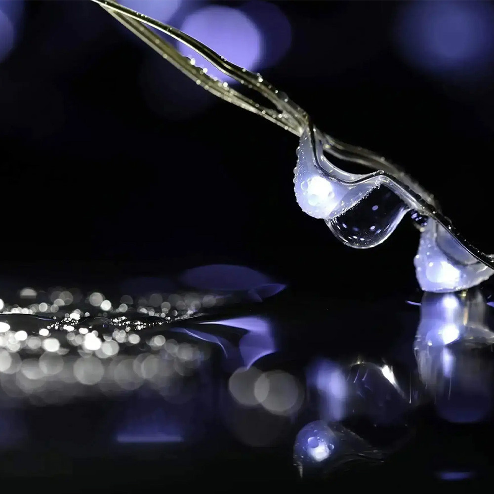 Гирлянда нить Роса от USB,50м,500LED + пульт,Холодный белый SBR Киев - изображение 5