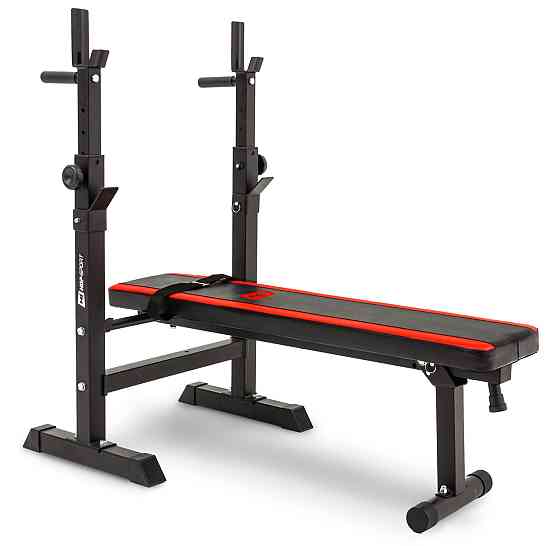 Набір Hop-Sport Premium 39кг з лавою HS-1080 та штангою Киев