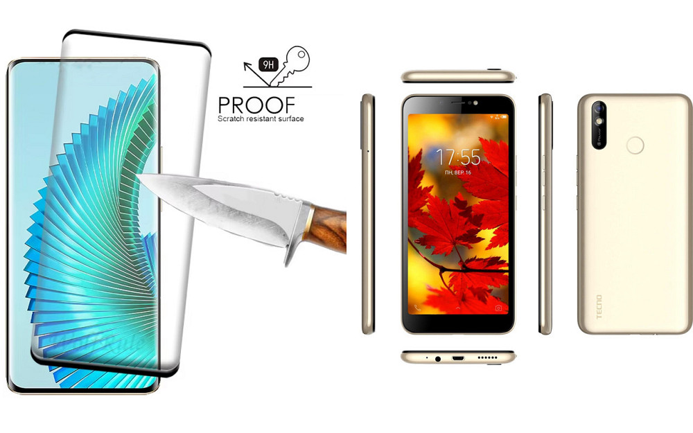 Защитное стекло HyperGlass Pro для Tecno Pouvoir 3 Air (LC6a) – максимальная чувствительность и защита Киев - изображение 1