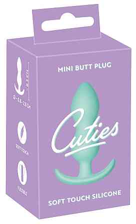 Анальна пробка Cuties Plugs Green Sex Aura Київ