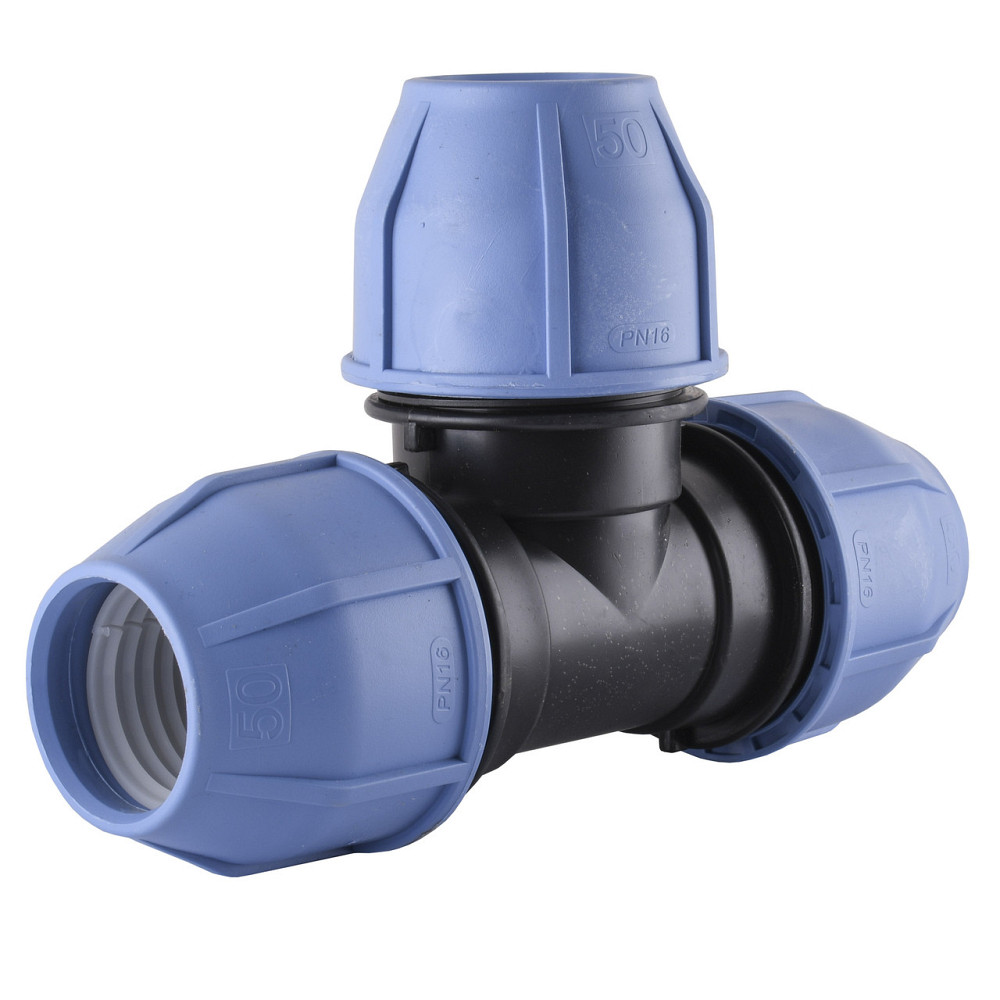 Тройник ПНД Vsplast 50*50*50 3001 (000007903) Киев - изображение 2