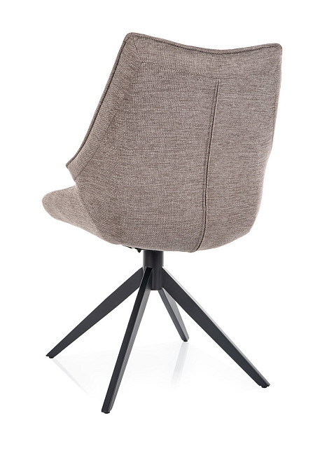 Стілець CODA BREGO чорний каркас/беж 34 Киев - изображение 4