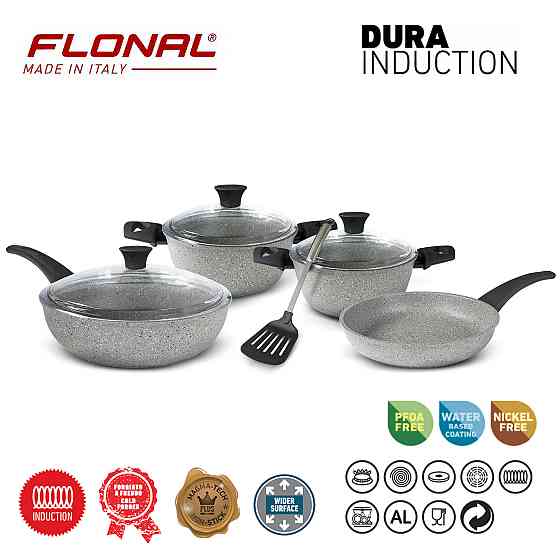 Набір посуду Flonal Dura Induction 8 предметів (DUISET08PZ) Київ