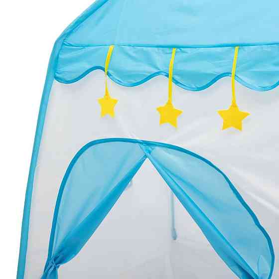 Детская игровая палатка домик 125×100×120 см палатка домик для детей Голубая HP-S-1NDBL Киев