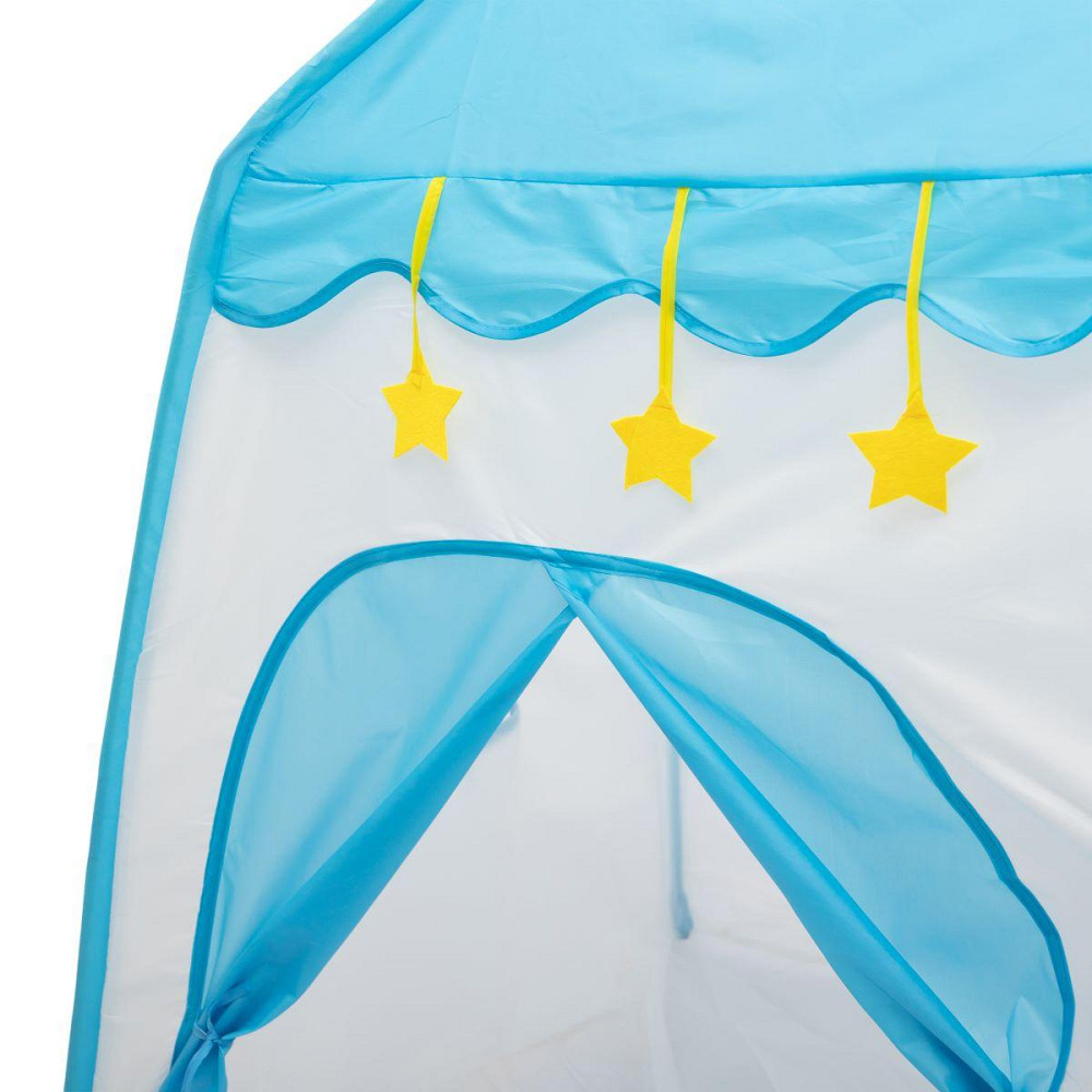 Детская игровая палатка домик 125×100×120 см палатка домик для детей Голубая HP-S-1NDBL Киев - изображение 5