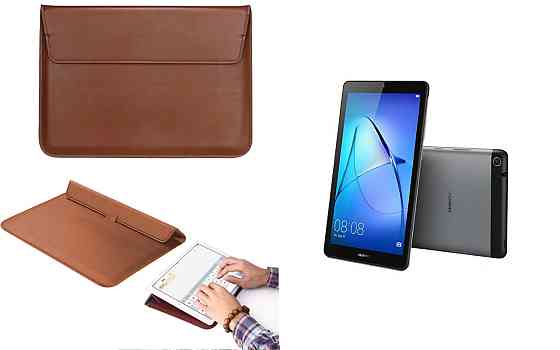 Чохол-конверт VitoCase для Huawei Mediapad T3 7 (BG2-U01), з функцією підставки для планшета Коричневий Київ
