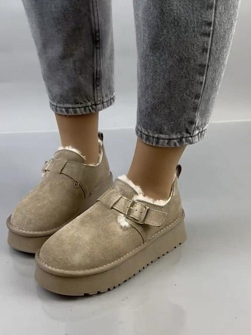 ALLSY Угги жіночі ALLSY 232536-28V хакі (зима, замша натуральна) (5663) 41 Коломыя - изображение 3