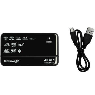 Считыватель флеш-карт Grand-X CRX05Black Винница - изображение 6
