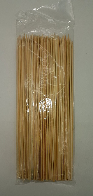 Палочки бамбуковые для шашлыка (200шт) 25см 2.5mm (НЕ ТОЧНОЕ КОЛИЧЕСТВО) (1 пачка) Харьков - изображение 3